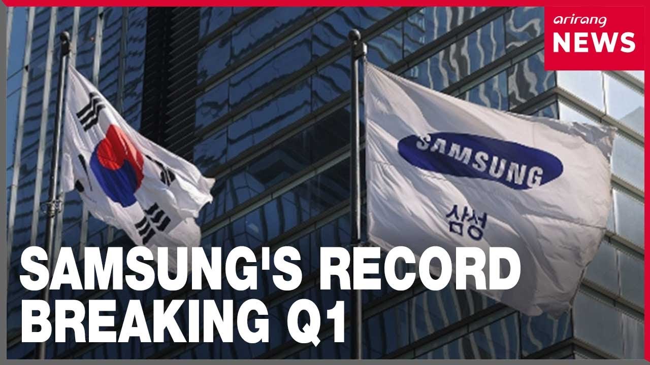 Samsung Electronics posts Q1 profit of US$ 37.9 bil., bigger than whole of 2025