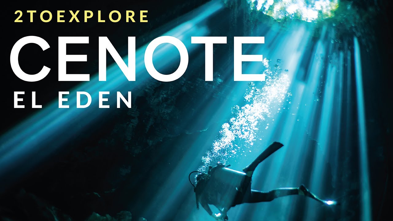 EL EDEN CENOTE MEXICO, Raw Dive