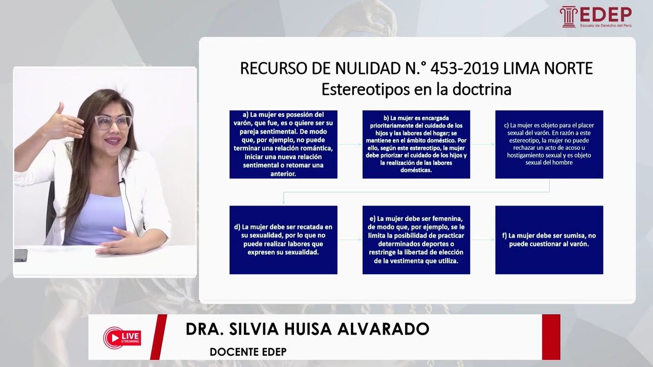 Silvia Huisa ANALIZA PRODUNDAMENTE la LEY 30364