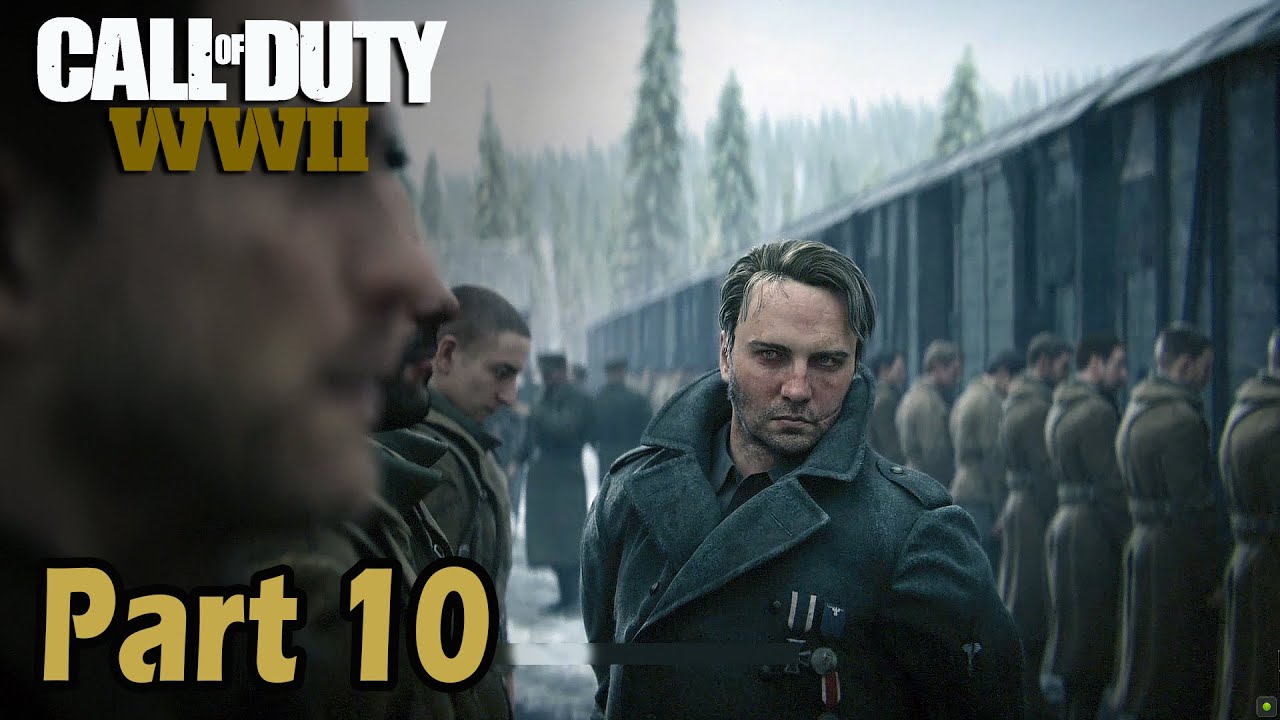 AMBUSH - CALL of DUTY WORLD WAR 2 - GamePlay - No Commentary - PART 10