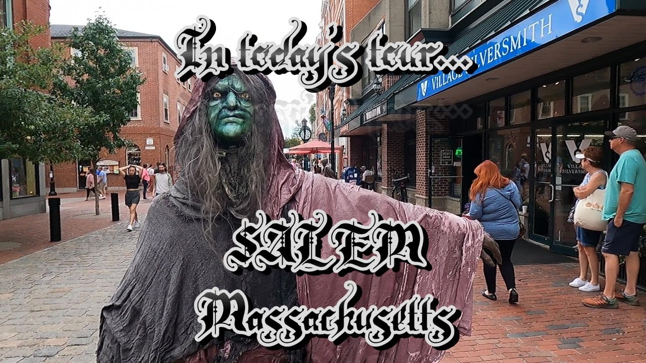 Salem Massachusetts Halloween 2024 Downtown City Walk