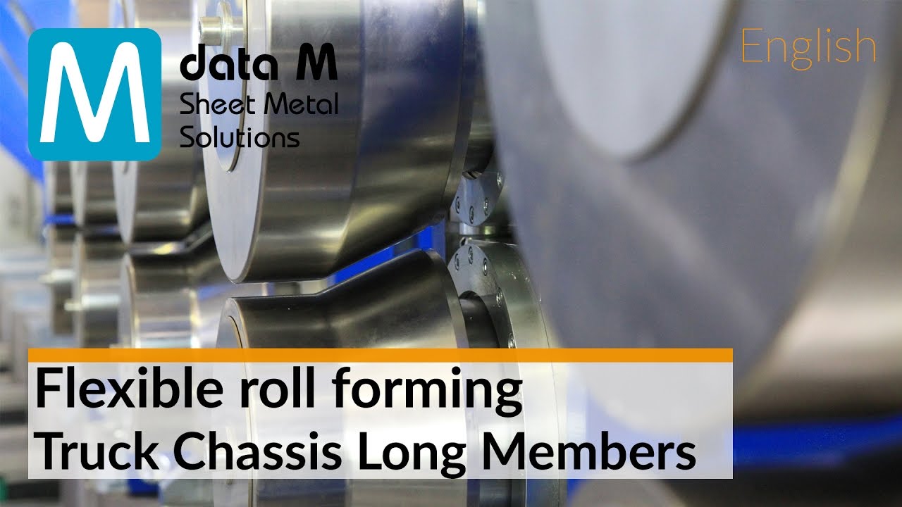 Flexible roll forming of Truck Chassis Long Members