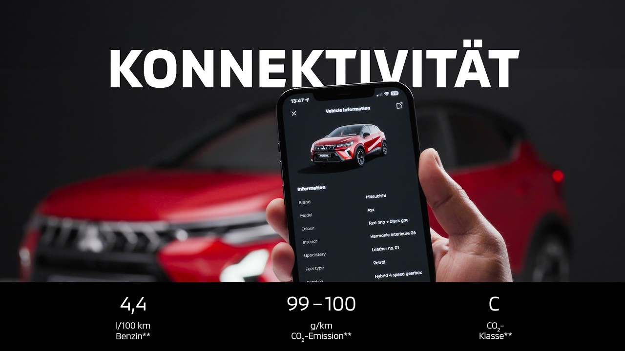 Die Konnektivität – im Mitsubishi ASX