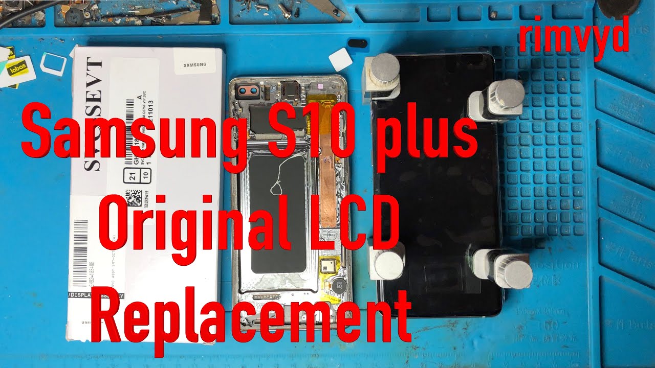 Samsung S10 plus G975F Original Service Pack LCD replacement