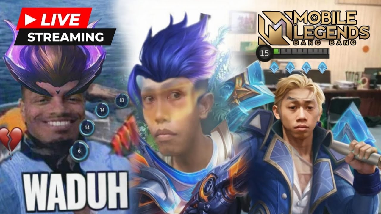 LIVE, Mobile Legend, apakah ada harapan menang dengan party ini?