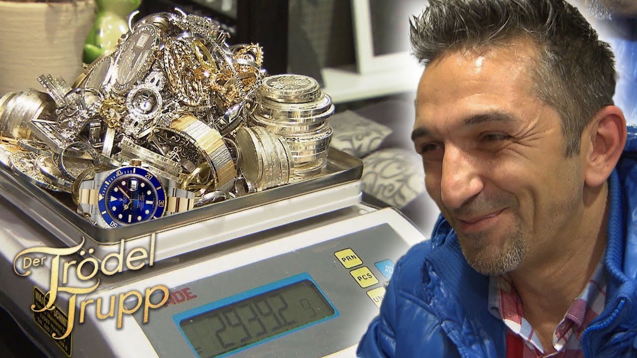 Tresor geöffnet: Mauro findet eine Rolex, Gold und Silber | Der Trödeltrupp | RTLZWEI Home