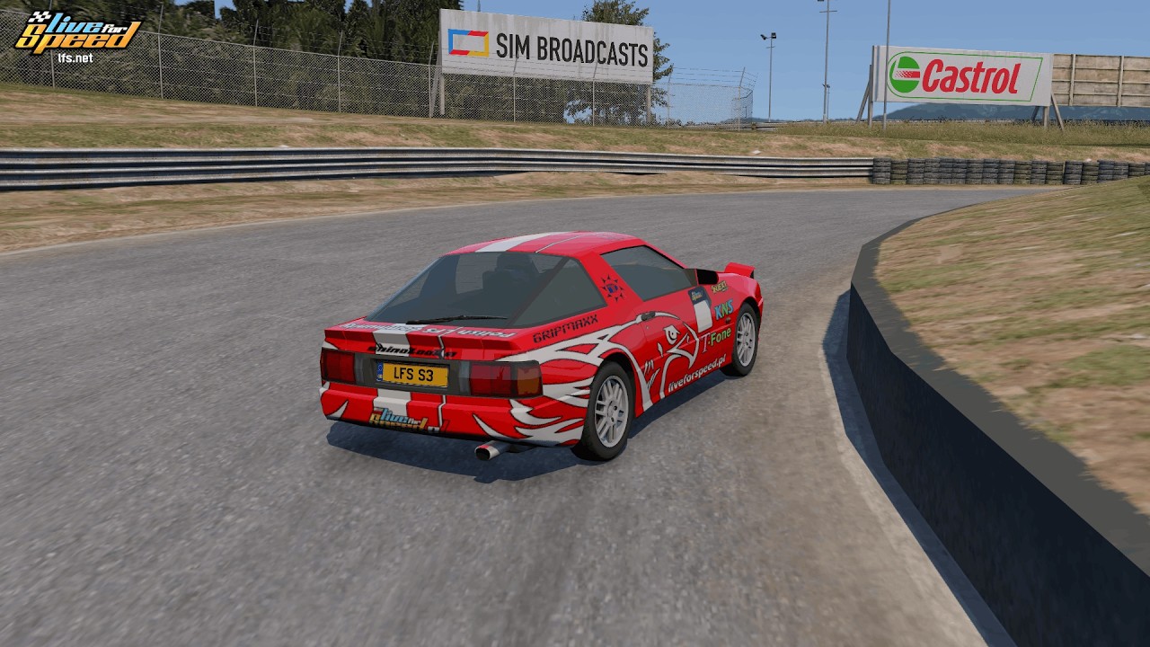 Live for Speed S3 0.8 Cars #3.1 - XR GT (XRG) Rallycross on Fern Bay Rallycross