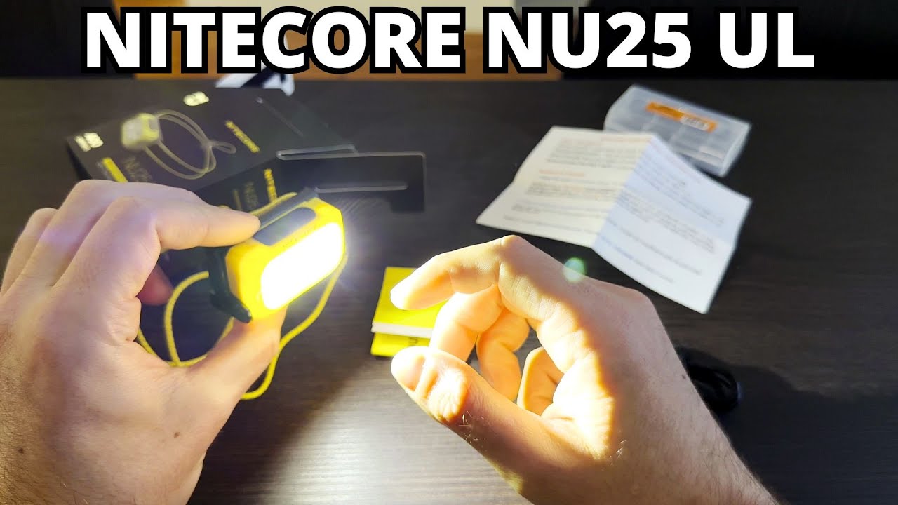 Nitecore NU25 UL Headlamp (Yellow) - Review - Amazon