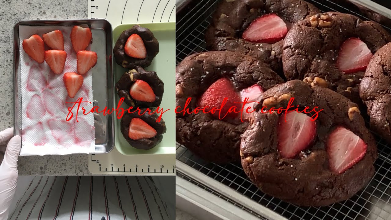 ✨쿠키는 얼먹이죠✨ 딸품초 (딸기를 품은 완벽한 초코쿠키)🍓🍫🍪 ++ [댓글 이벤트🎁]