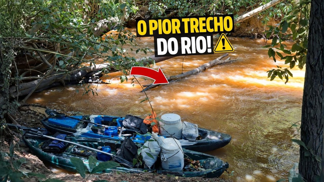 PARTE FINAL    Muitos Desafios, Cansaço e Superação  Expedição Rio Novo Mundo