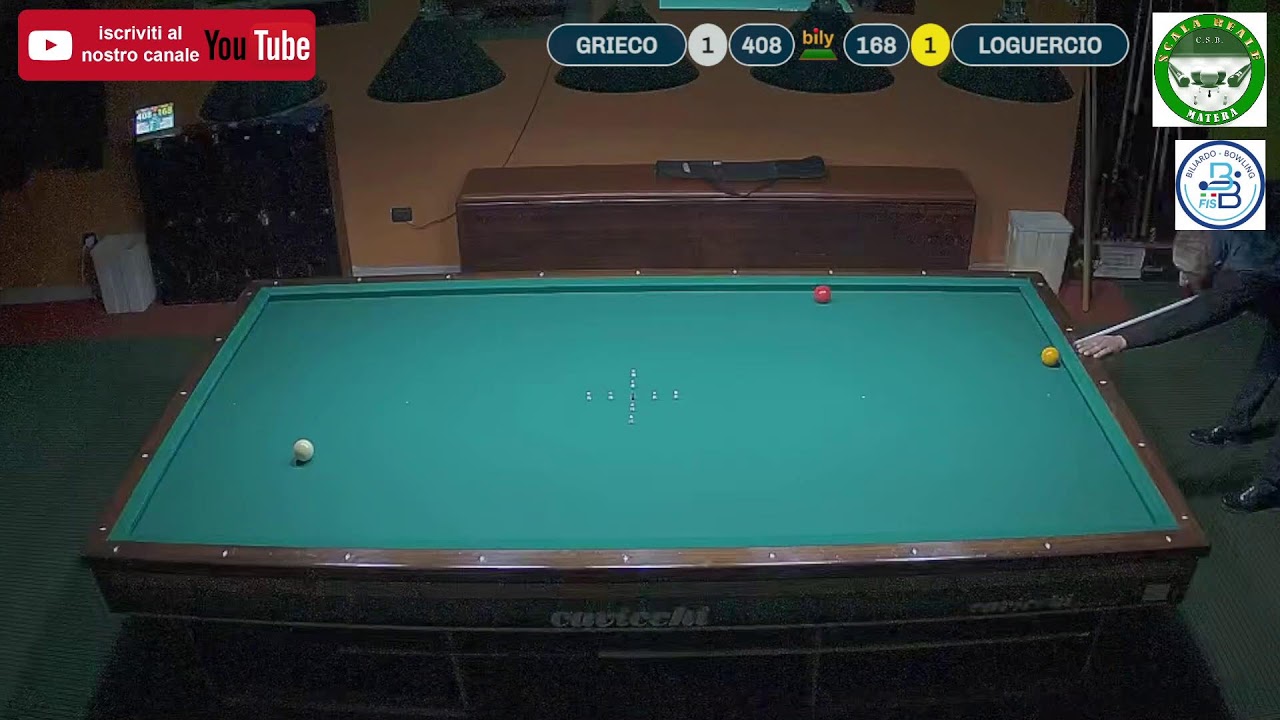 Grieco L. (MT) 1a Cat. Vs Loguercio A. (PZ) 3a Cat. - Finale di Batteria