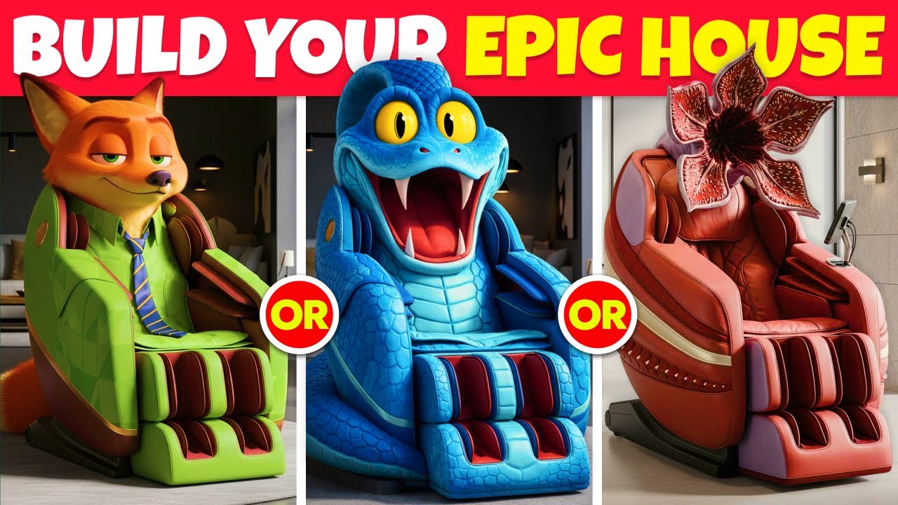 Would You Rather...?Build Your Epic House in  ZOOTOPIA 2 and DEMOGOGRON Edition🦊🐍🌸