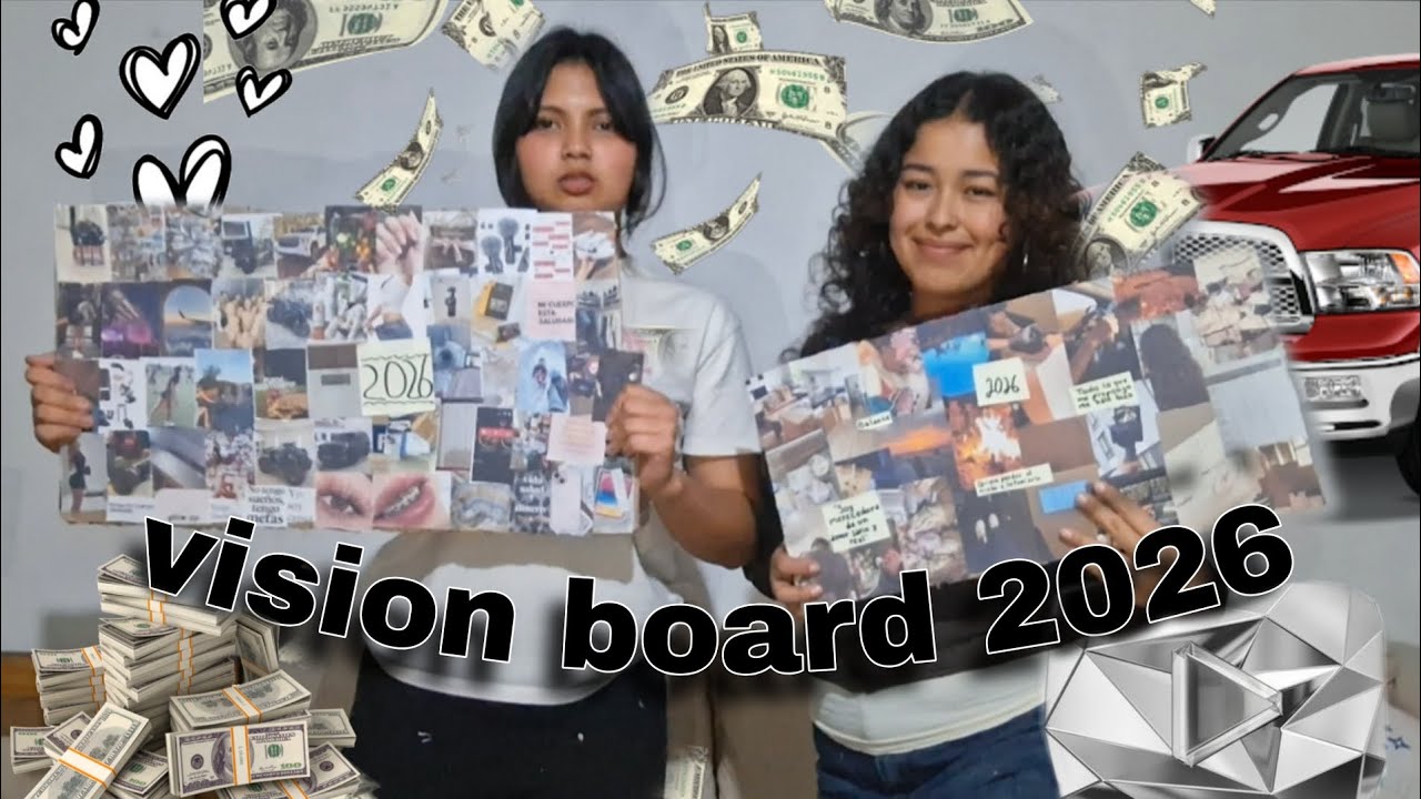 Nuestro vision board 2026 (manifestando tarde) | las mandarinas