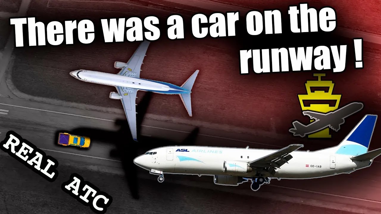 Controller's error almost led to tragedy  B737 takes off while a car is on the runway. REAL ATC