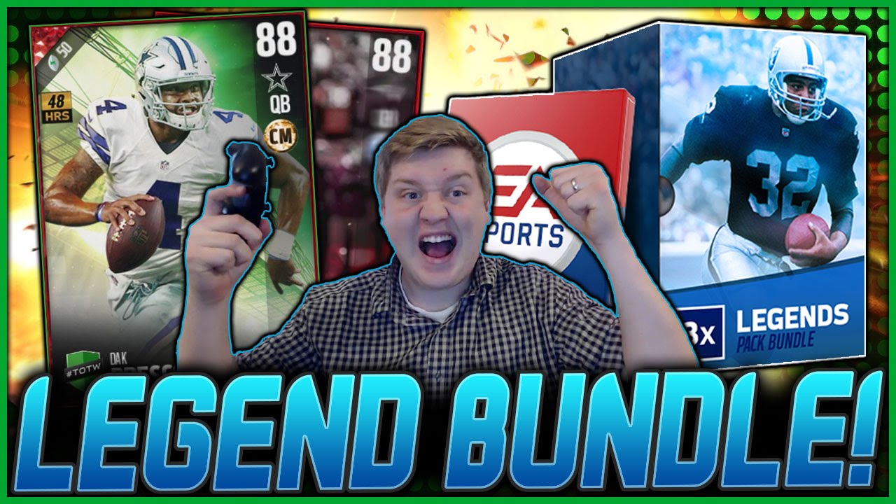 INSANE ELITE PULL!!! | TOTW DAK PRESCOTT AND VONN BELL! | MUT 17 LEGEND BUNDLE OPENING