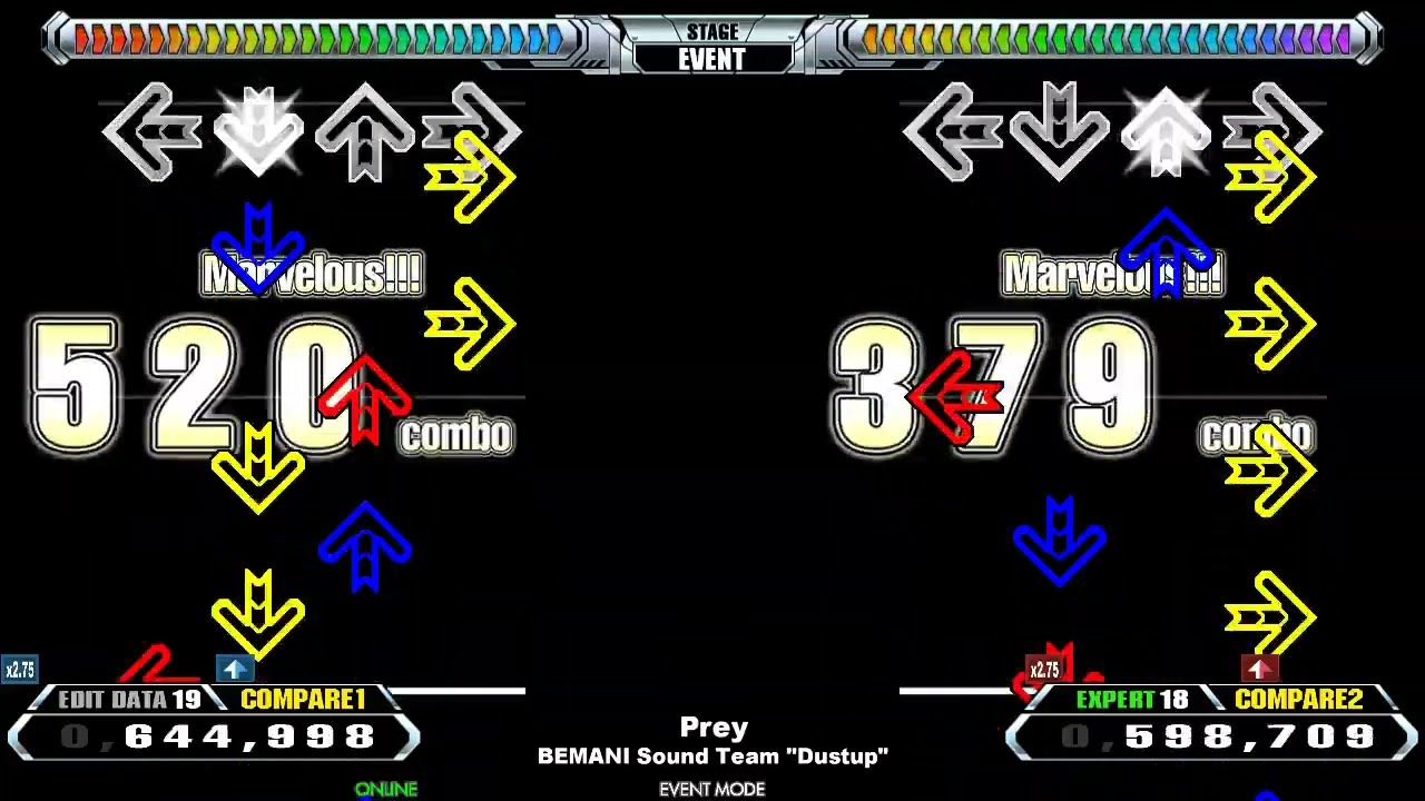 [DDR] Prey [PERSONAL EDIT/EXPERT] Comparison