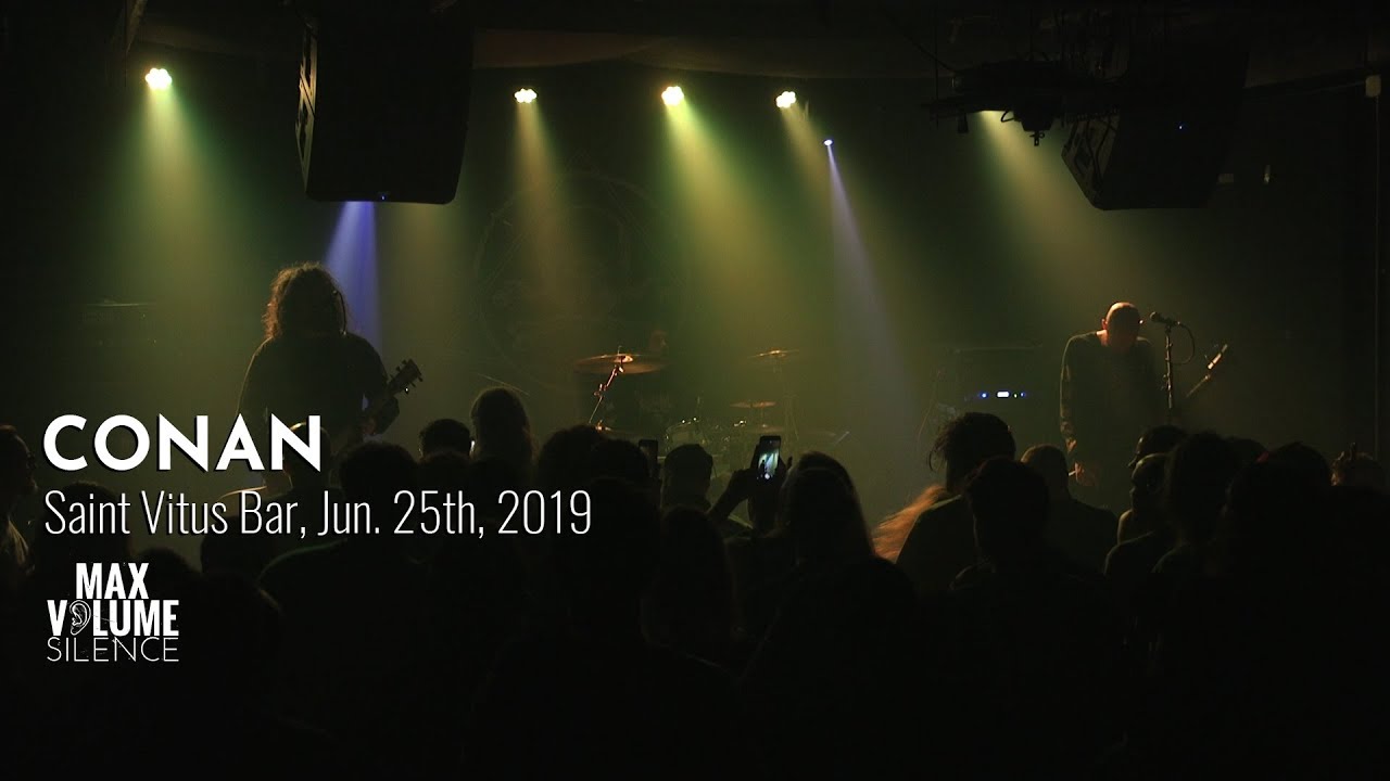 CONAN live at Saint Vitus Bar, Jun. 25th, 2019 (FULL SET)