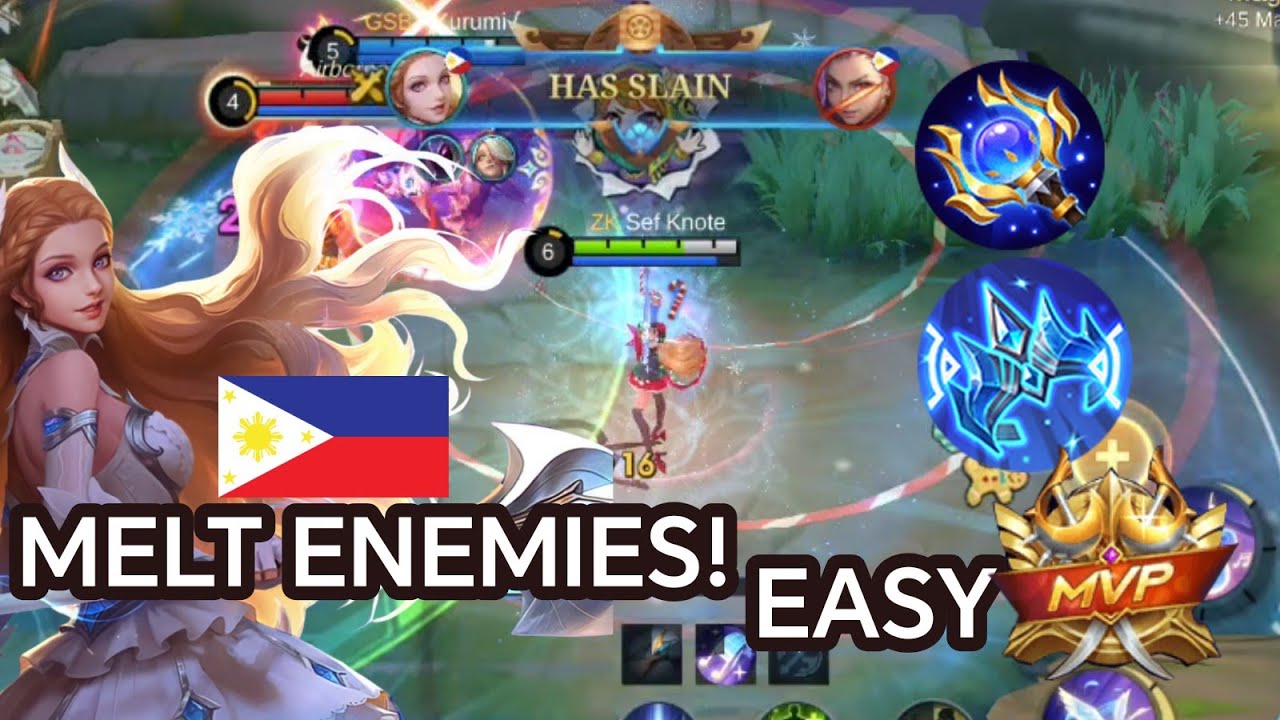 Melt Enemy HP Easy | Old School Odette | MLBB Gameplay | Mobile Legends Bang Bang