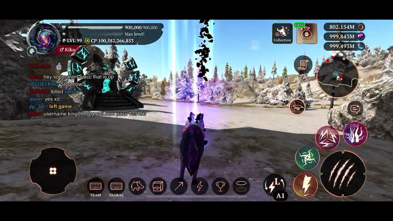The wolf accs