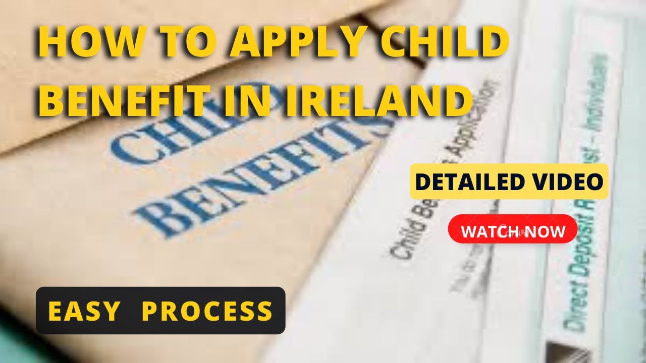 How to Apply for Child Benefits in Ireland @MRbuddyVLOGS #irelandvlogmalayalam