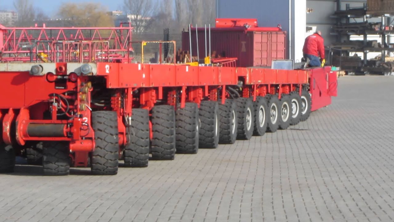 Scheuerle SPMT Self propelled modular trailer 433