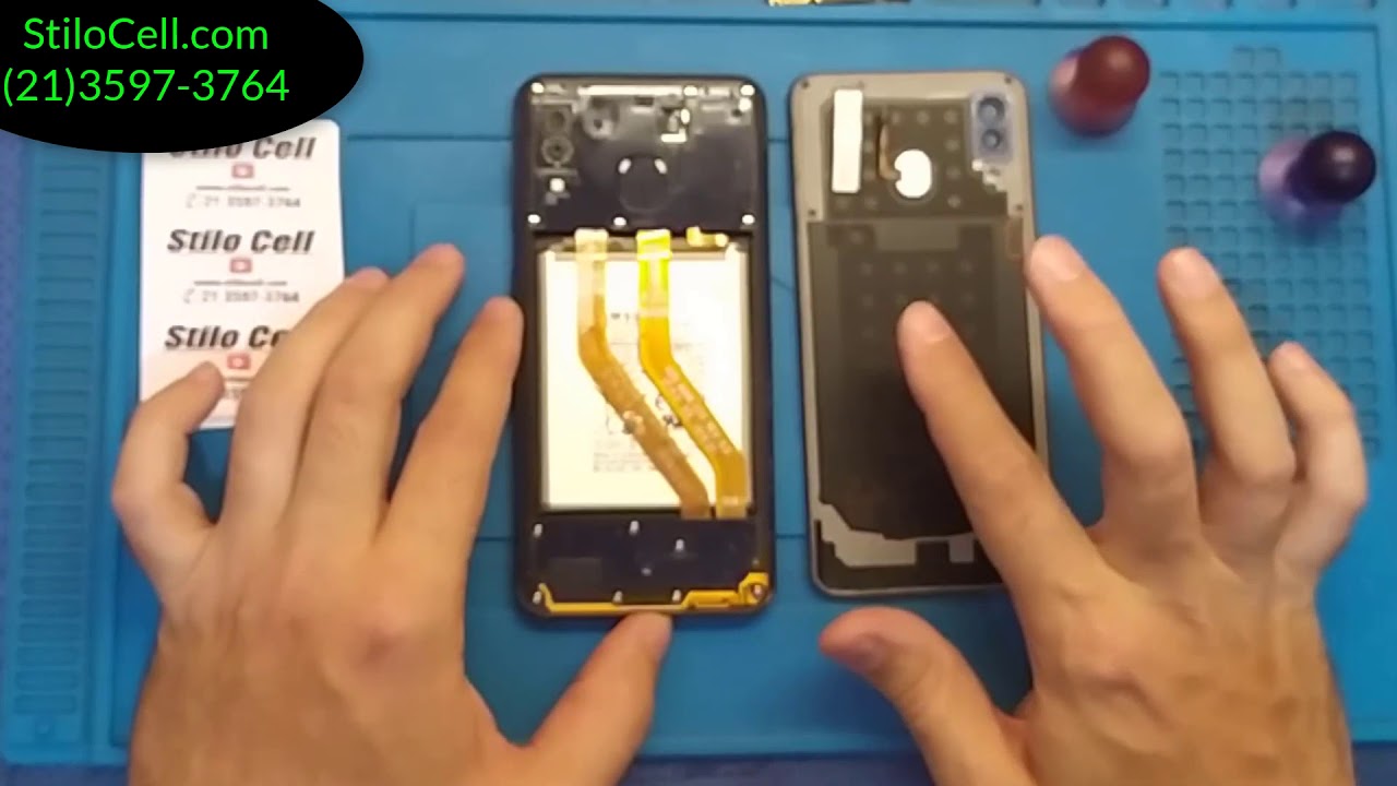 Samsung Galaxy A20 Como abrir (remover tampa)