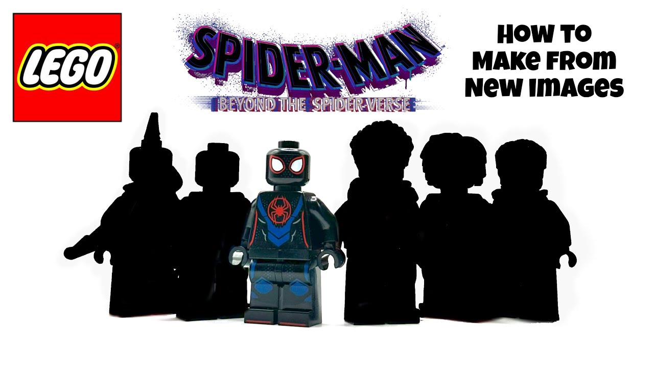 I made LEGO SPIDER-MAN: BEYOND THE SPIDER-VERSE from New Images!