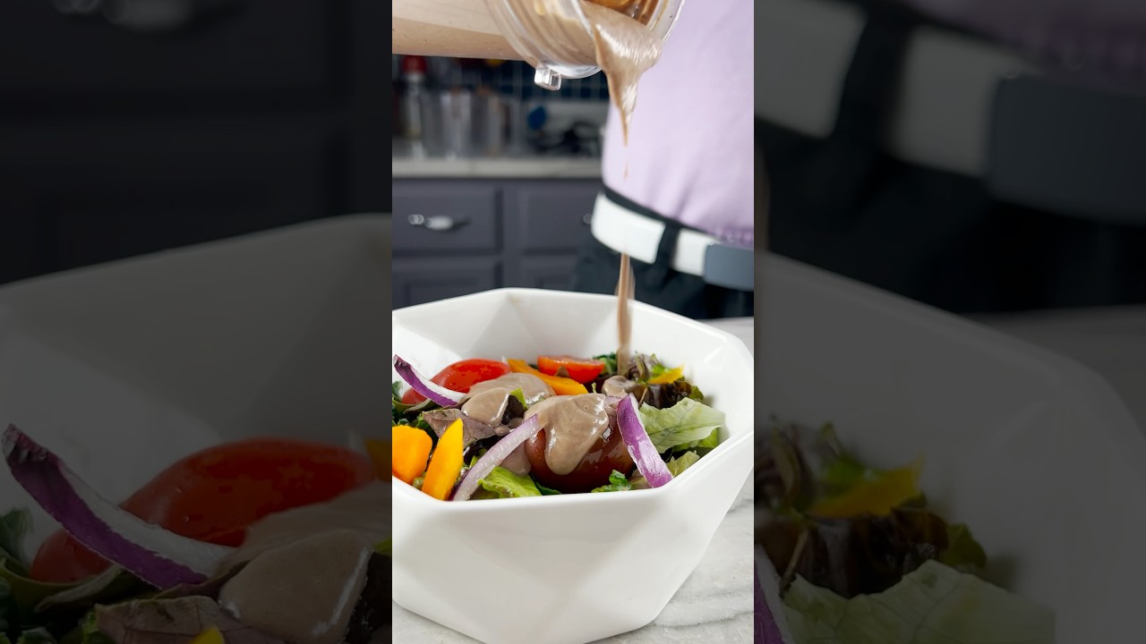Try this delicious oil-free Olive Vinaigrette