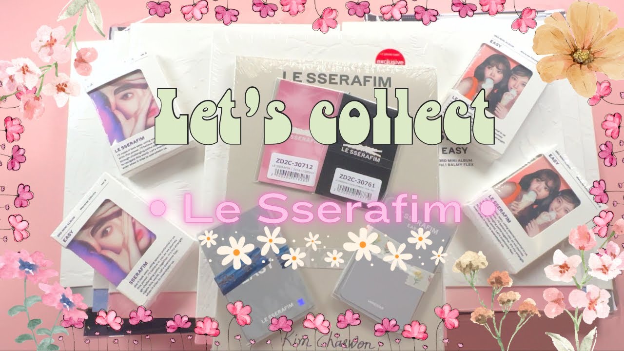 Starting My Le Sserafim Collection!
