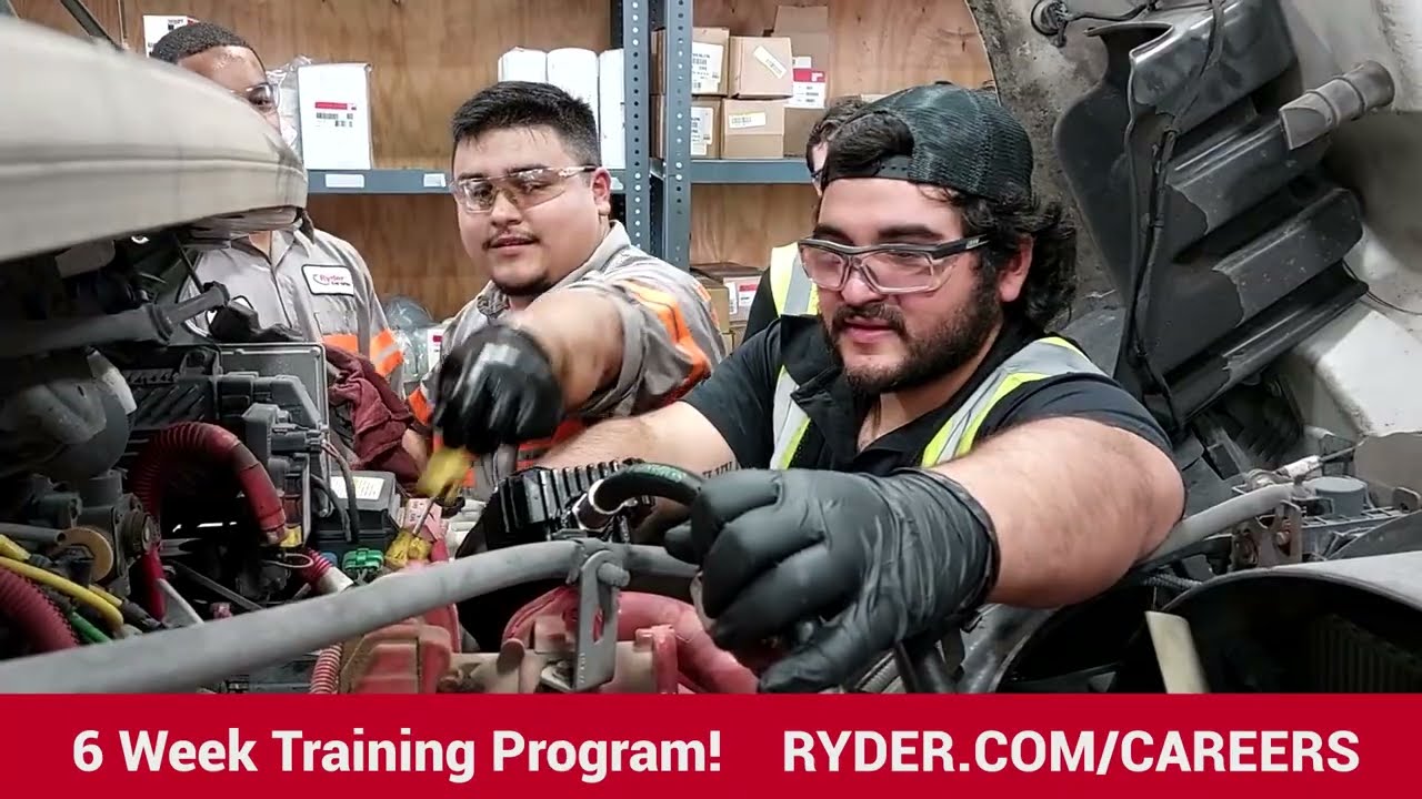 Technician Excellence Center- Ryder. 62. Diesel Career Free Training
