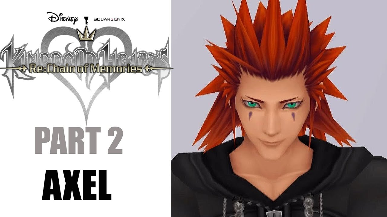 KINGDOM HEARTS: RE Chain of Memories Walkthrough (PROUD) Part 2 | Axel BOSS 1