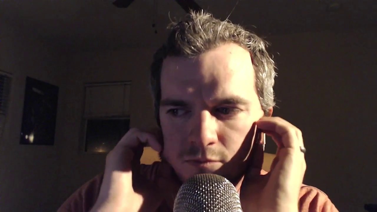 Relaxing Whispering and Face Massage / Wannabe Beard Scratching
