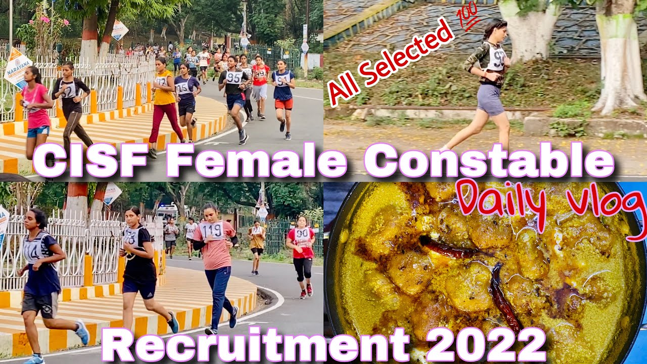 CISF Girls Physical Test || SSC GD Constable Girls Running || Daily Vlog Dhanbad