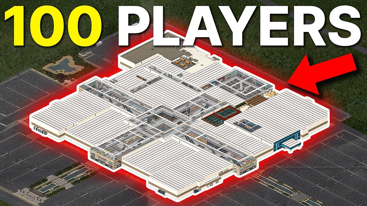 100 Players Simulate Civilization in a Mega Mall