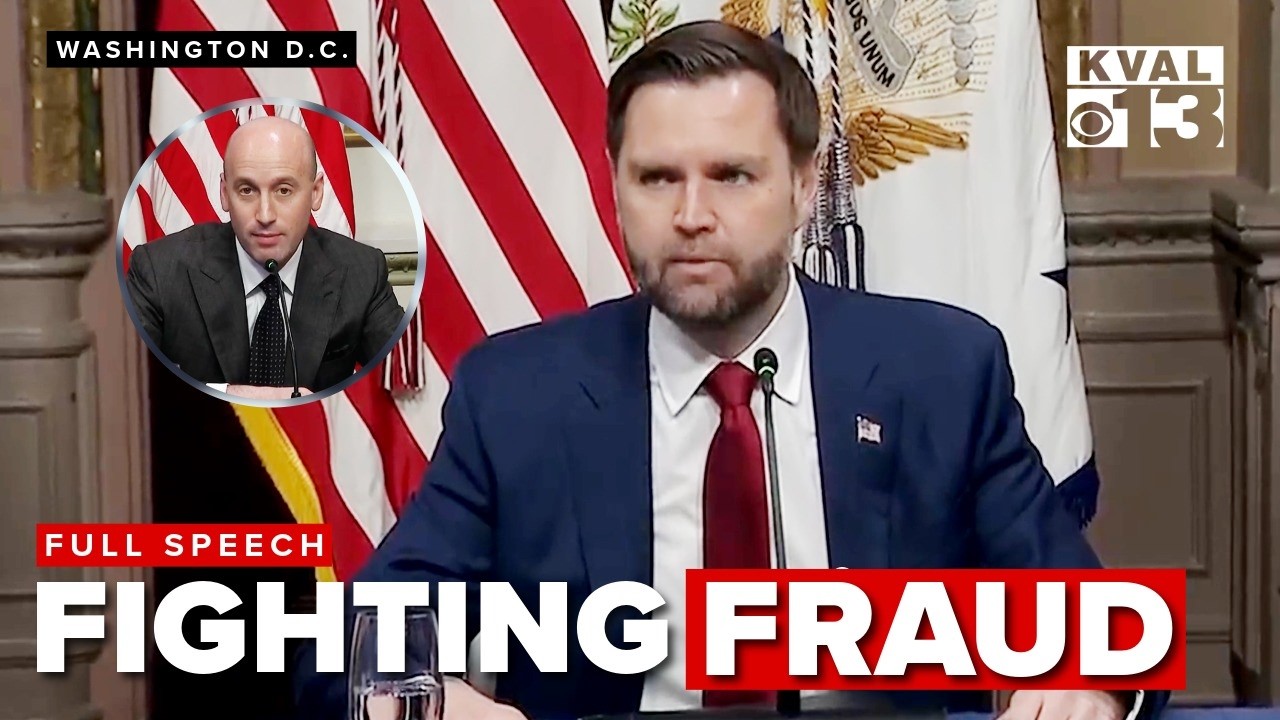 ПОЛНЫЙ ТЕКСТ РЕЧИ: Юридическая фирма JD Vance представляет новую целевую группу по борьбе с мошен...