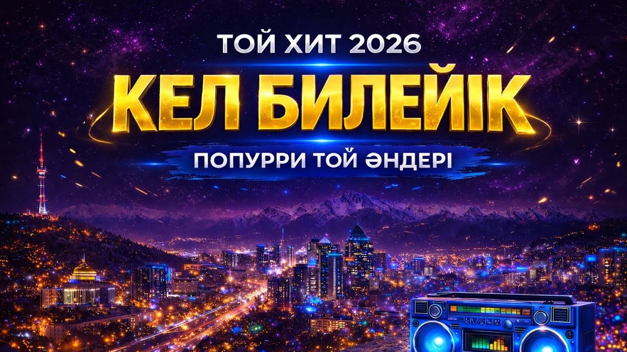 ТОЙ ХИТ 2026 🔥 КЕЛ БИЛЕЙІК Үздік той әндері