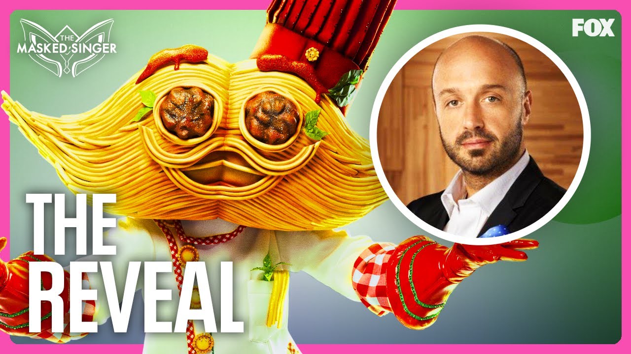 The Reveal: Joe Bastianich is Spaghetti & Meatballs| Season 11 | The Masked Singer