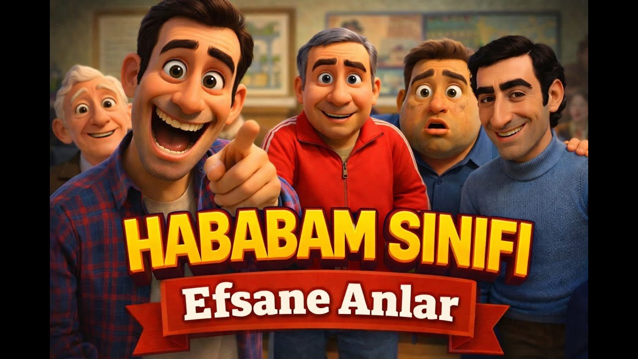 HABABAM SINIFI Efsane Anlar | 16 Dakika Gülme Krizi 😄 #hababamsınıfı #kemalsunal #nostalji