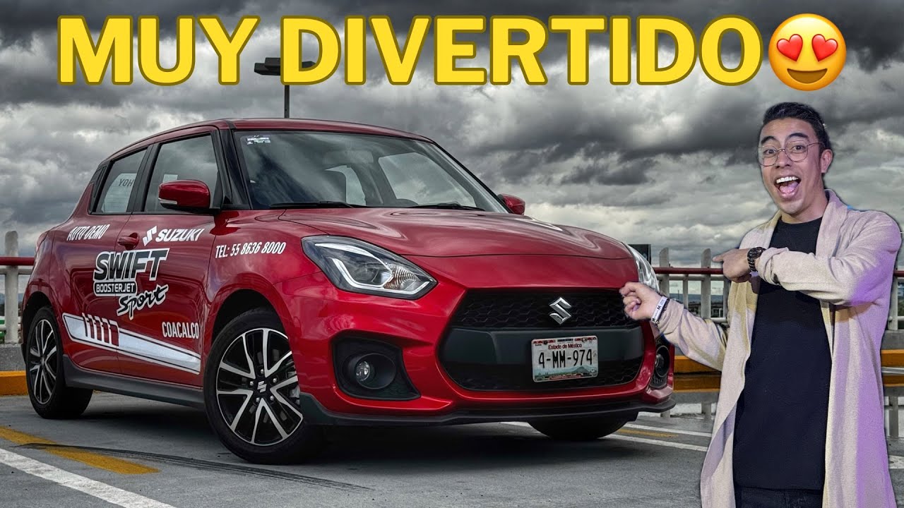 MANEJÉ EL SUZUKI SWIFT SPORT 2025 Y ¡QUÉ DELICIA!😮‍💨| FRANK VELÁZQUEZ