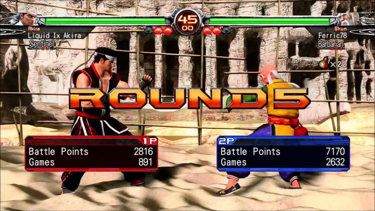 VF5FS Akira ( Liquid Akira ) vs Shun ( Ferric78 )