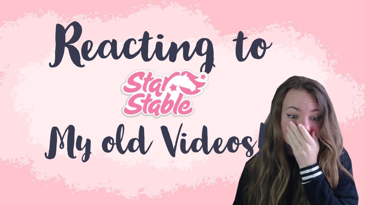 Reacting To My Old Star Stable Videos! II 10k SSO Special