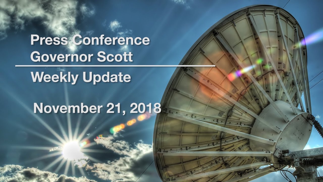 Press Conference - Weekly Update 11/21/18