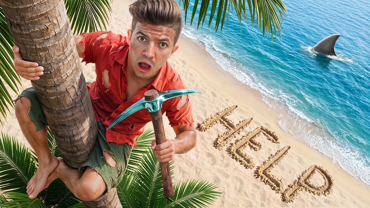 Surviving on a Deserted Island for 100 Hours!