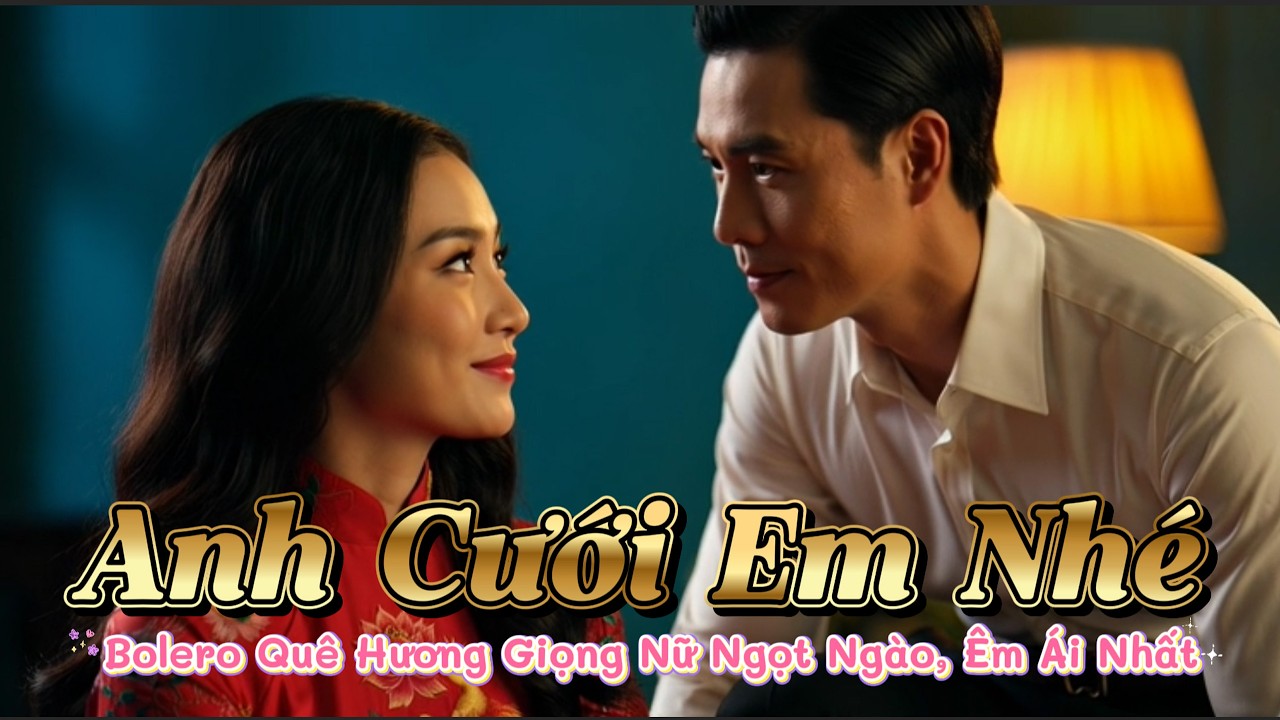 🎧 Anh Cưới Em Nhé | Bolero Quê Hương Giọng Nữ Ngọt Ngào, Êm Ái Nhất