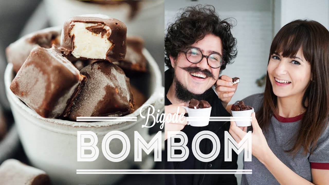 BOMBOM DE SORVETE ESKIBON aka bombom gelado coberto de chocolate | O BIGODE NA COZINHA | Dani Noce