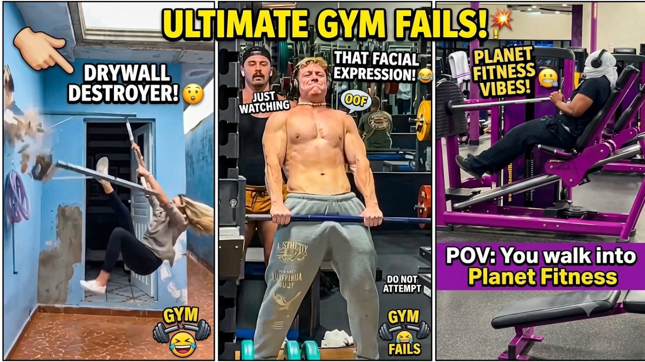 Gym Fails So Brutal You&rsquo;ll Feel the Pain & The Funniest Moments Ever! | TikTok Compilation 8