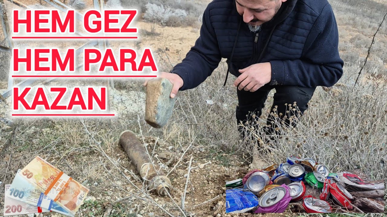 Doğada Hem Gezdik Hem Para Kazandık (Gerçek Kazanç) #geridönüşüm #scrap #hurda #hurdatoplama 