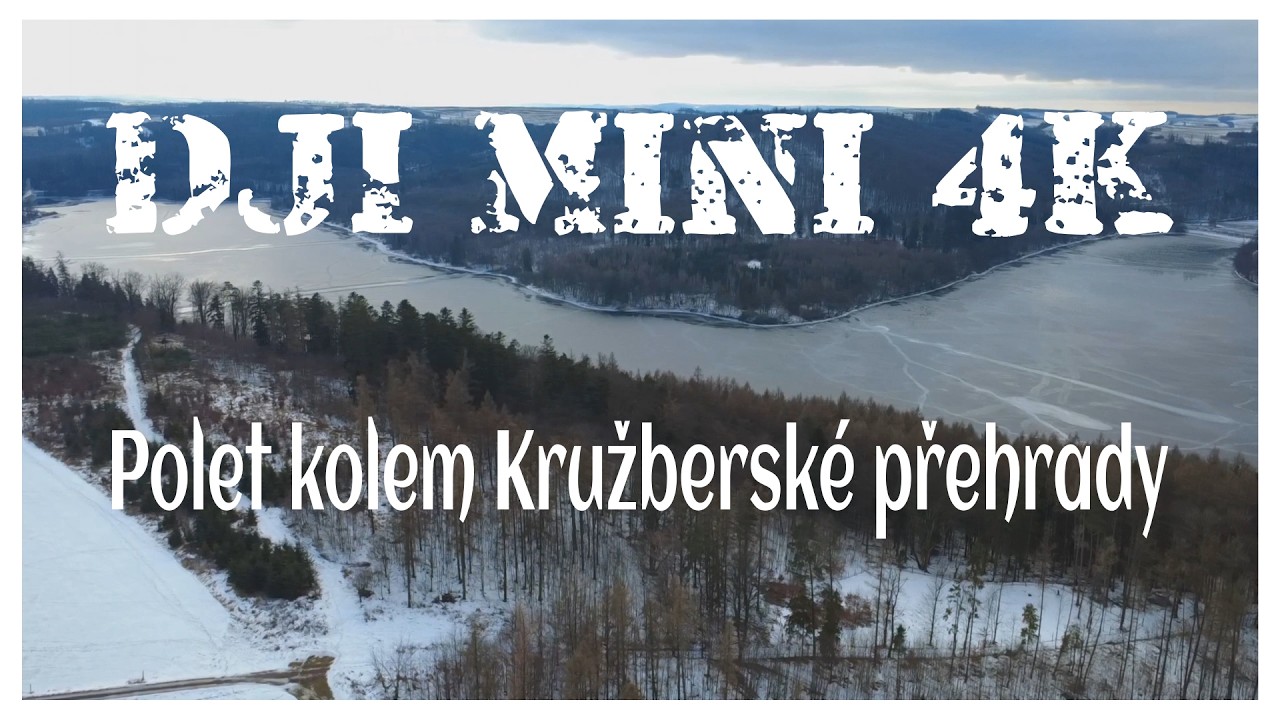 Polet kolem Kružberské přehrady