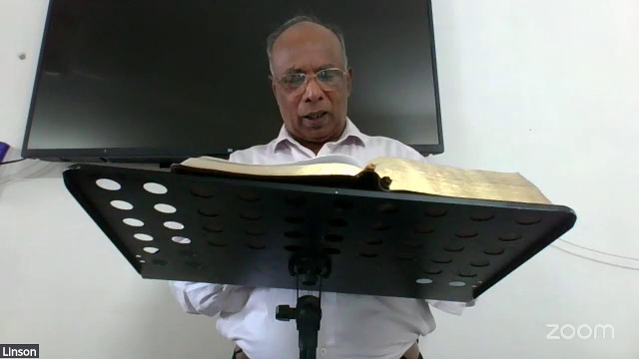 Sequence of New Testament events (Part 3) - Bro P T Varghese