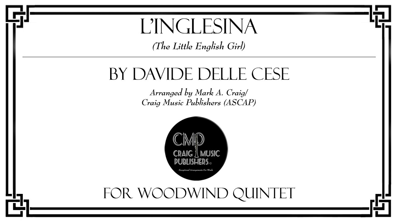 Woodwind Quintet Music - L'Inglesina